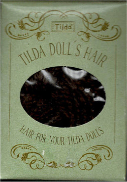 Panduro Hobby Tilda Dolls Hair - Dark Brown