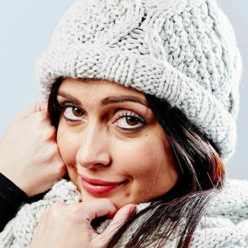 Snuggly Cable Hat
