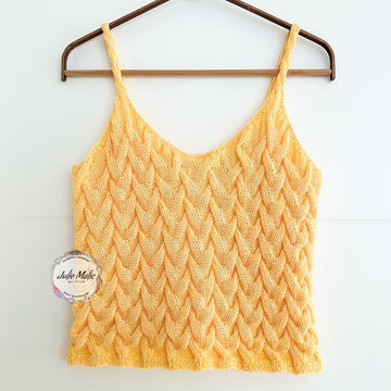 Women’s aran crop top