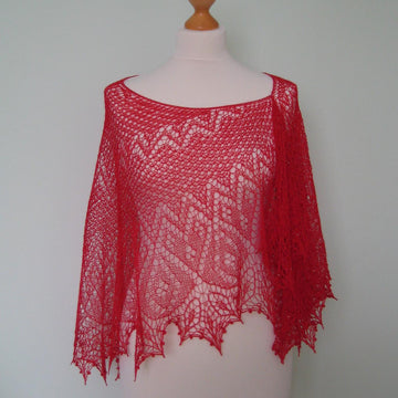 Flame of love shawl