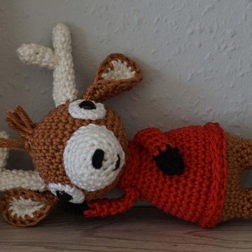 Crochet Pattern Reindeer Rudolph and his Friends!