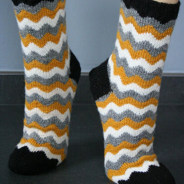 Zickzacksocken