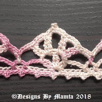 Chapel Window Trim Edging Crochet Pattern