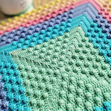 Kaleidobobble Baby Blanket