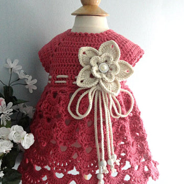 Baby Girl Jacket Baby Dress Knitting Crochet PATTERN