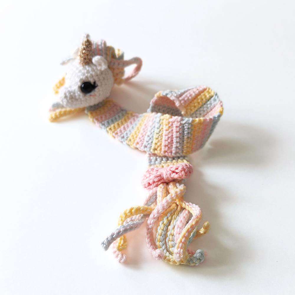 Rainbow unicorn bookmark