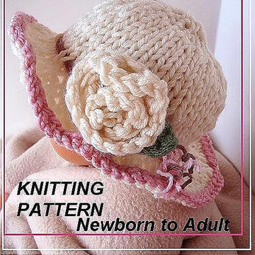 556, KNITTED HAT, baby to adult