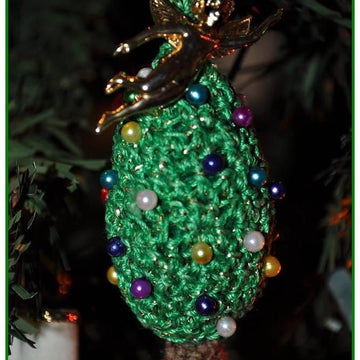 Crochet Christmas Tree Ornament Pattern Amigurumi Decorations