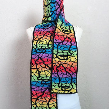 Glass Cat Scarf