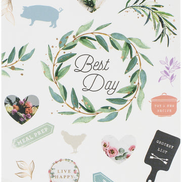 The Happy Planner Sticker Sheets 8/Pkg - Farmhouse, 339/Pkg