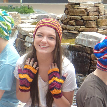 Folded Blanket Hat
