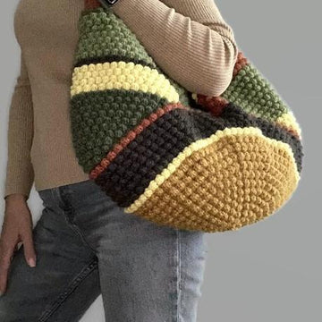 Multicolor Bag in Wool