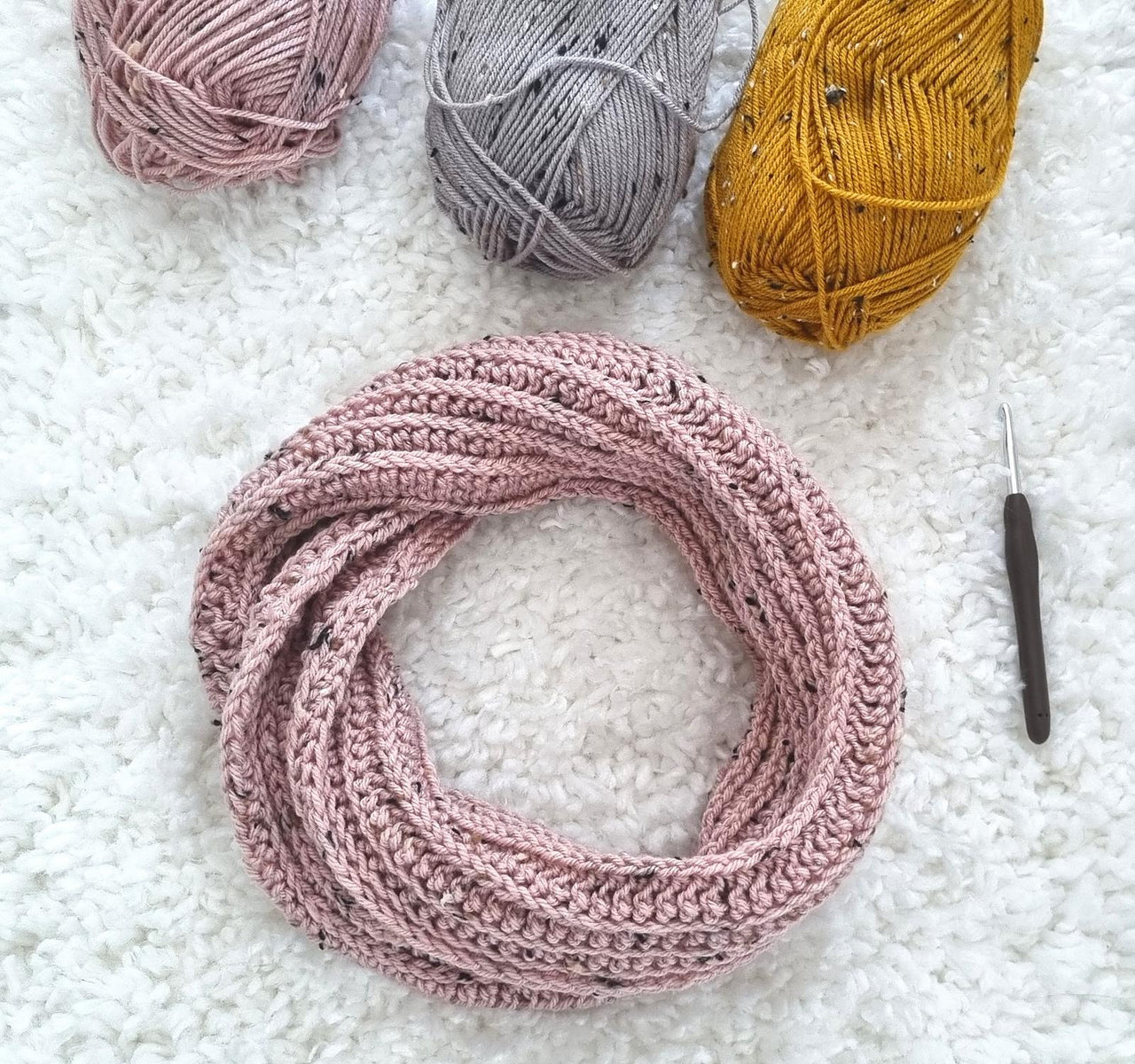 Tweed Neck Warmer Cowl