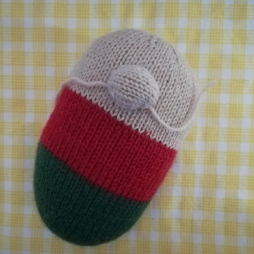 Toy Knitting Patterns Christmas- Knit gnome a cute soft toy a gift for son
