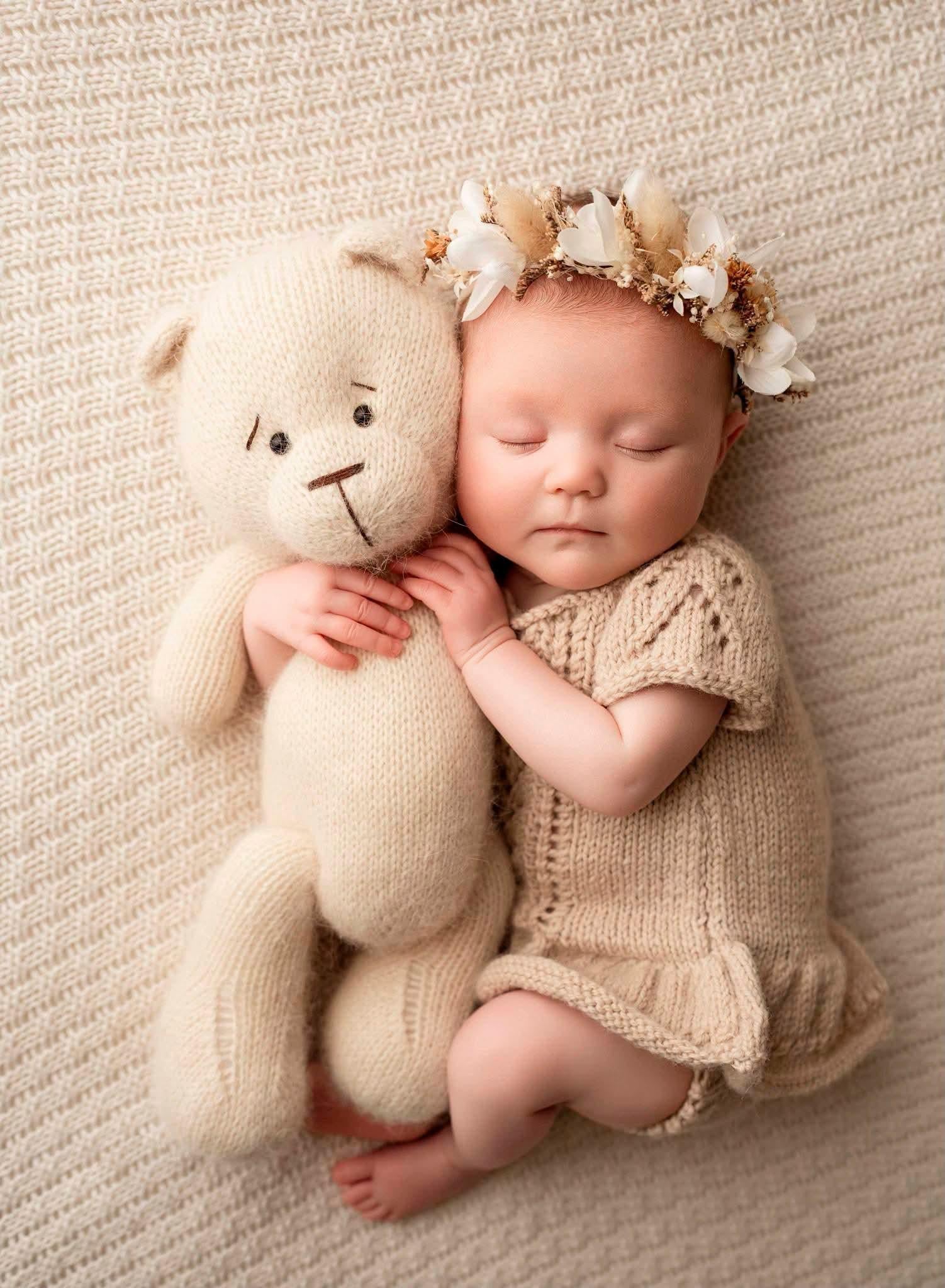 Heidi romper and bonnet