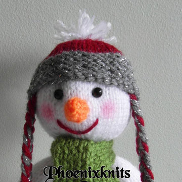 Snowman bottle topper