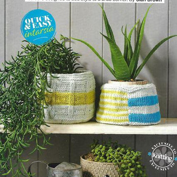 Textured and Striped Containers