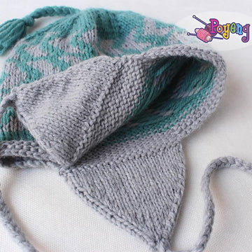 Two Tone Baby Hat