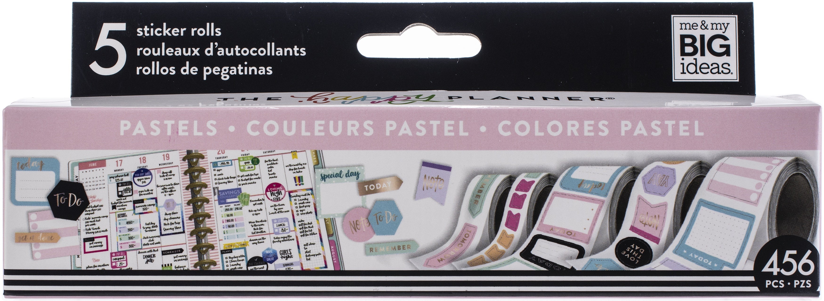 Happy Planner Sticker Roll - Pastels
