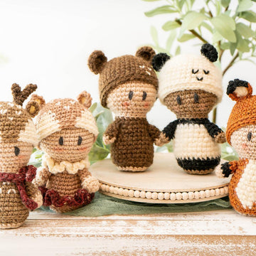 Cute Amigurumi Bear Crochet Doll