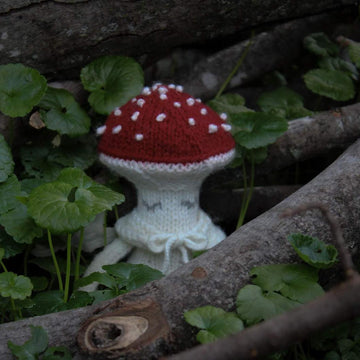 Amanita Mushroom Doll