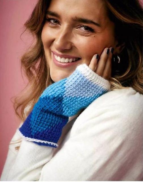 Mellow Tunisian Mitts
