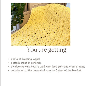 Сhunky Rhomb Blanket