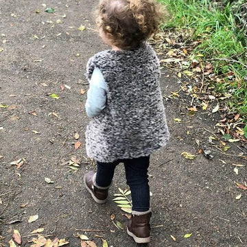 Erin faux fur gilet