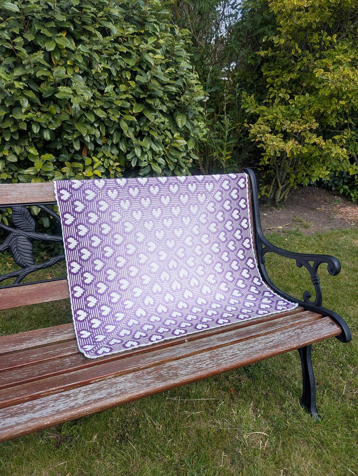 Hearts Go Round Blanket