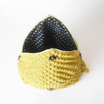 Bobble stitch bag pattern