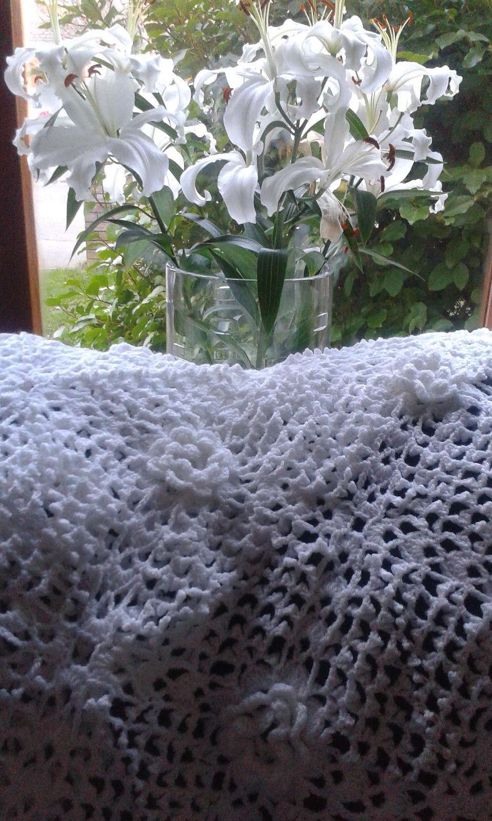 Rose Baby Blanket
