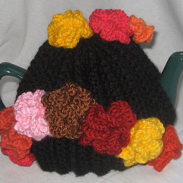 Coral Flower Tea Cosy