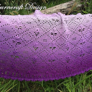 Dragonfly Hide n Seek Shawl