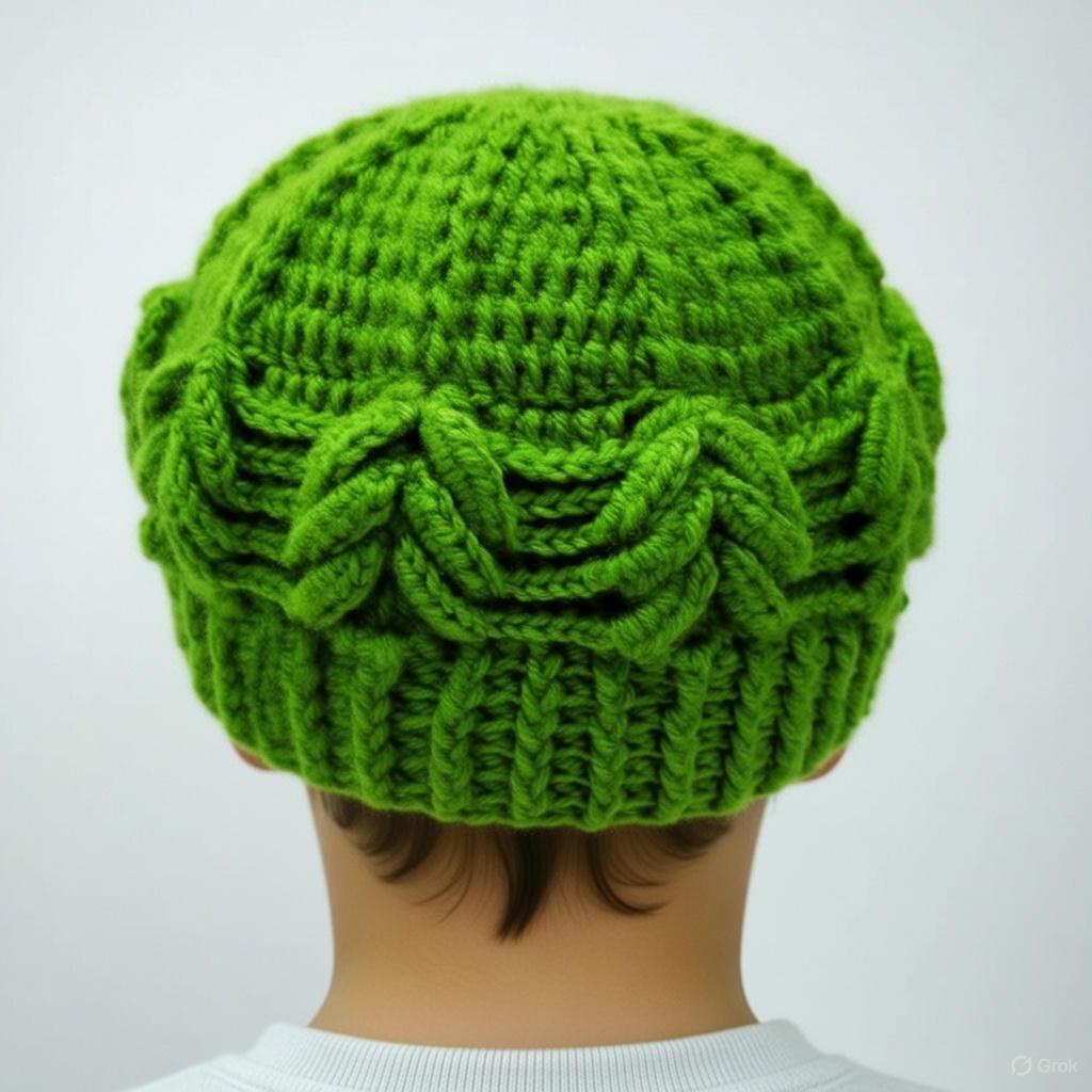 Crochet Braided Hat PDF Pattern + Video Tutorial