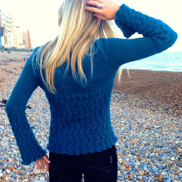 Lacy Cabled Sweater