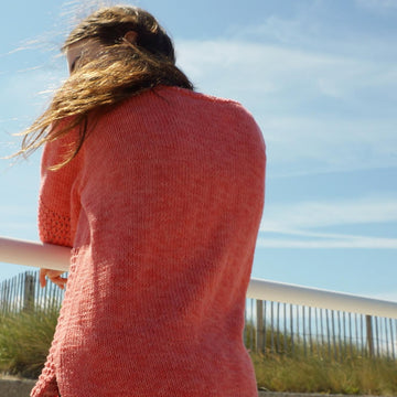 Painted Mesh Pullover