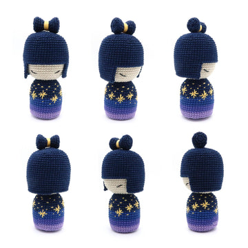 Night Kokeshi Doll