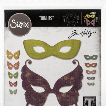Sizzix Thinlits Dies By Tim Holtz - Masquerade