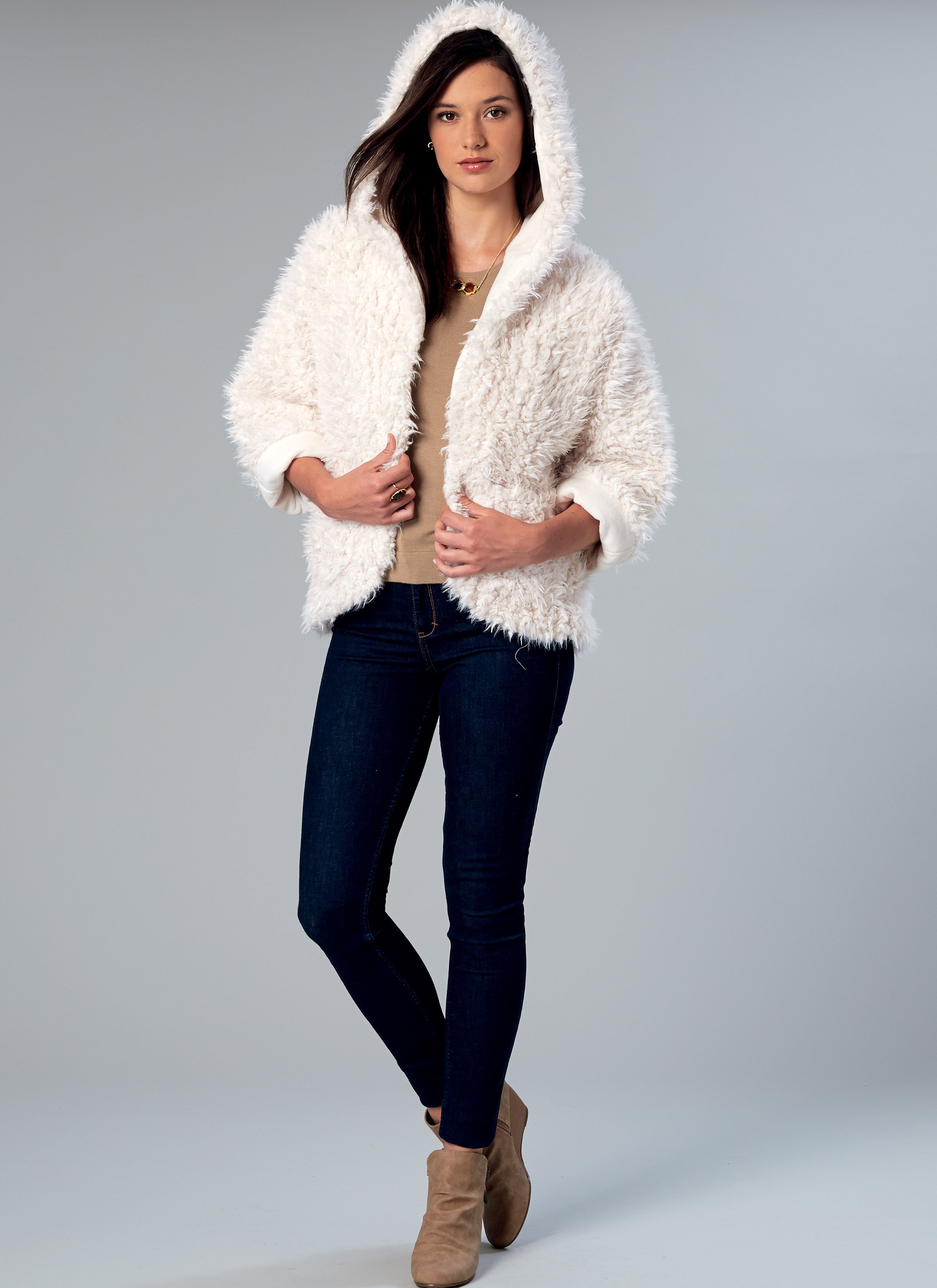 McCall's Misses' Open-Front Jackets with Shawl Collar and Hood M7511 - Sewing Pattern
