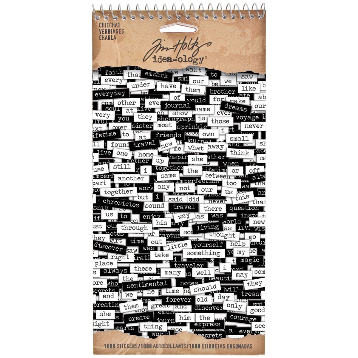 Advantus Idea-Ology Chitchat Sticker Tablet - Verbiages