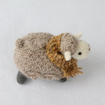 Bobble, Cable, Moss Sheep