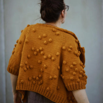 Make bobble cardigan