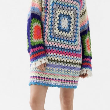 Boho Crochet Dress