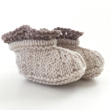 Hail Spot Dress and Booties Newborn Set BJ122