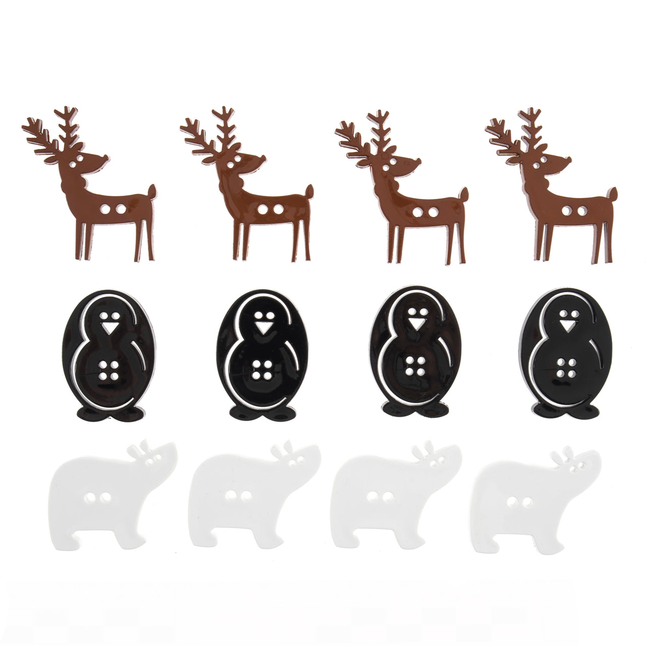 Trimits Festive Animals Button Bag