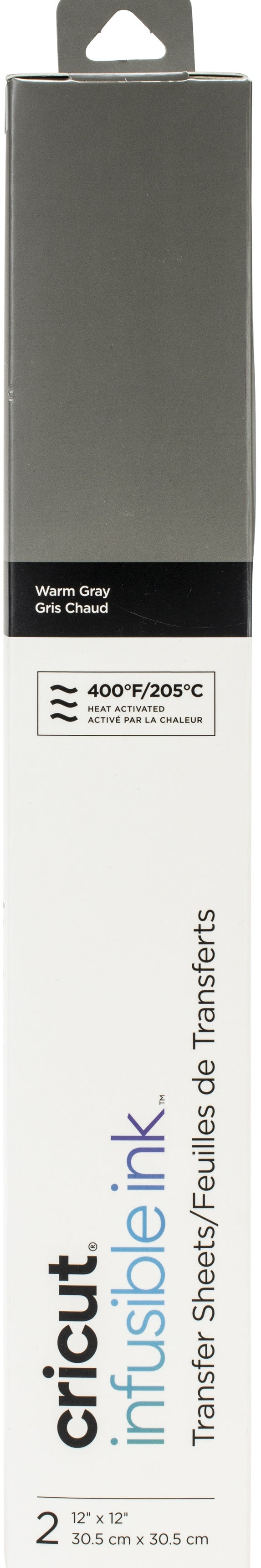 Cricut Infusible Ink Transfer Sheet 12"X12" 2/Pkg - Warm Grey