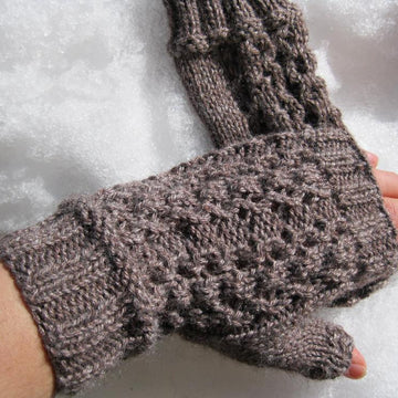 Fancy fingerless gloves
