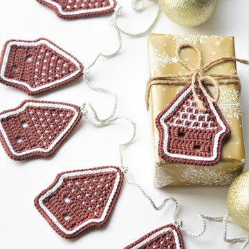 Gingerbread house ornament