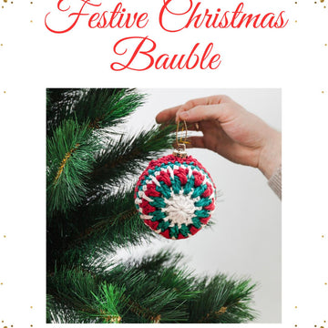 Crochet Christmas bauble