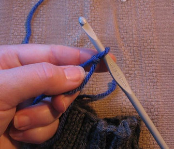 SC Single Crochet Chain Edge Tutorial